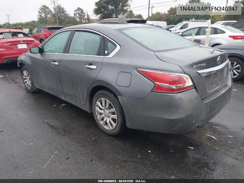 1N4AL3AP1FN340347 2015 Nissan Altima 2.5/2.5 S/2.5 Sl/2.5 Sv
