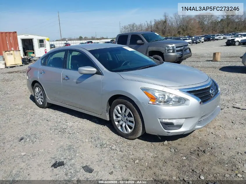 1N4AL3AP5FC273246 2015 Nissan Altima 2.5/2.5 S/2.5 Sl/2.5 Sv
