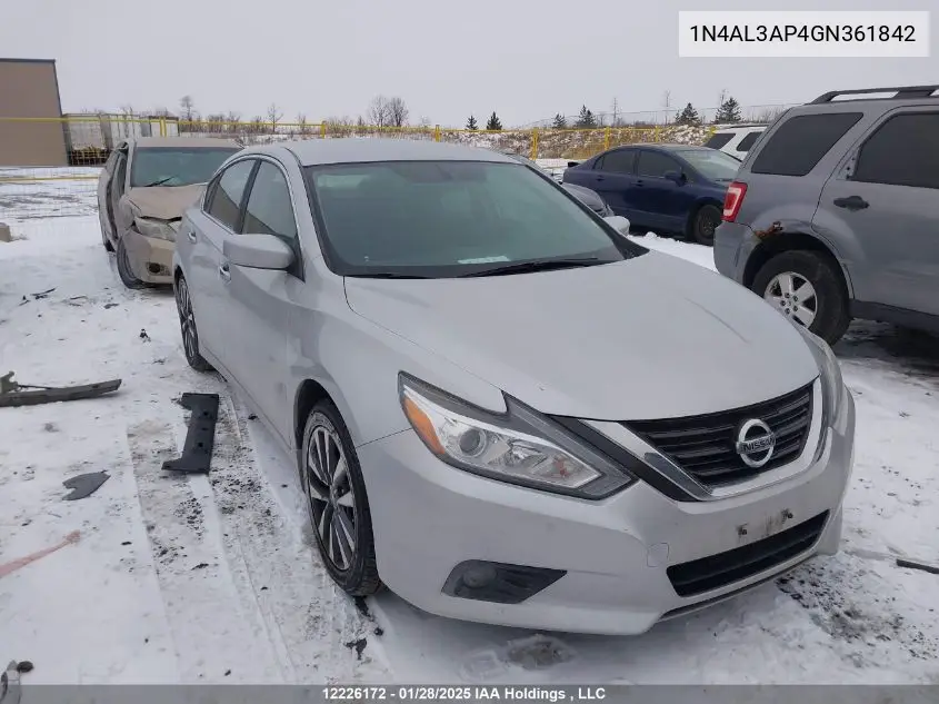 1N4AL3AP4GN361842 2016 Nissan Altima 2.5/S/Sv/Sl/Sr