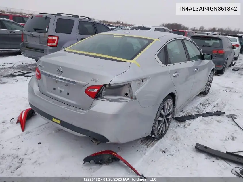 1N4AL3AP4GN361842 2016 Nissan Altima 2.5/S/Sv/Sl/Sr