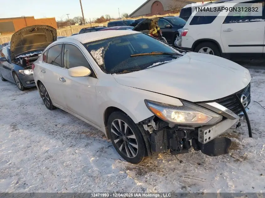 1N4AL3AP9GN312832 2016 Nissan Altima 2.5/2.5 S/2.5 Sl Tech/2.5 Sr/2.5 Sv
