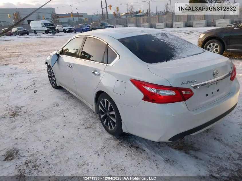 1N4AL3AP9GN312832 2016 Nissan Altima 2.5/2.5 S/2.5 Sl Tech/2.5 Sr/2.5 Sv