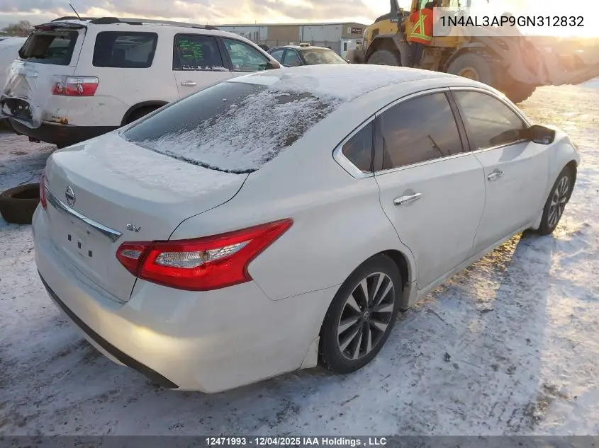 1N4AL3AP9GN312832 2016 Nissan Altima 2.5/2.5 S/2.5 Sl Tech/2.5 Sr/2.5 Sv