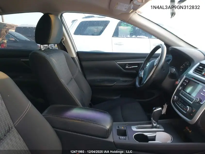 1N4AL3AP9GN312832 2016 Nissan Altima 2.5/2.5 S/2.5 Sl Tech/2.5 Sr/2.5 Sv