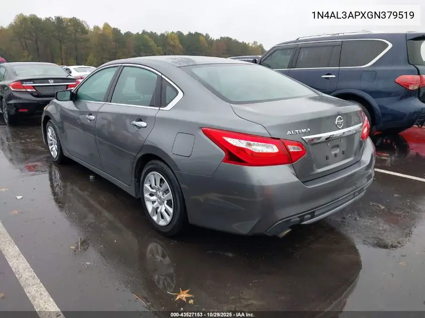 1N4AL3APXGN379519 2016 Nissan Altima 2.5 S