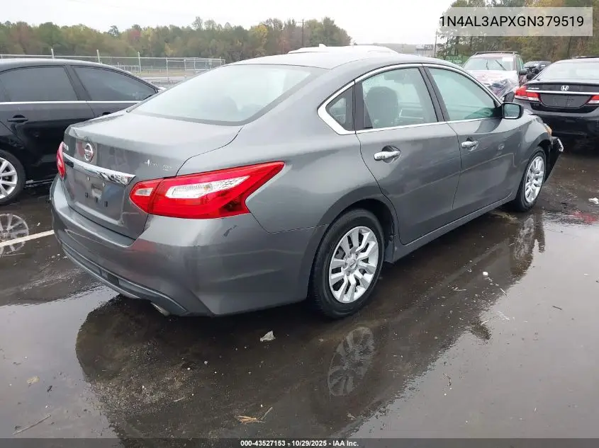 1N4AL3APXGN379519 2016 Nissan Altima 2.5 S