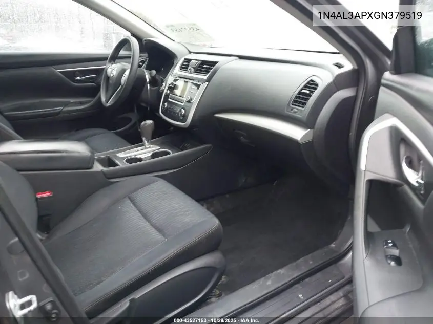 1N4AL3APXGN379519 2016 Nissan Altima 2.5 S