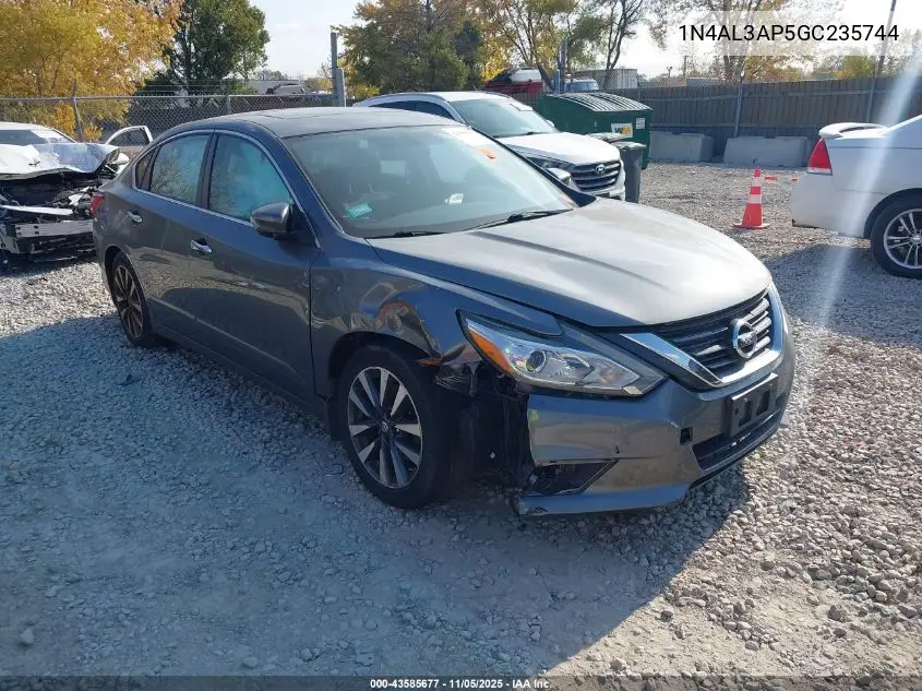 1N4AL3AP5GC235744 2016 Nissan Altima 2.5 Sv