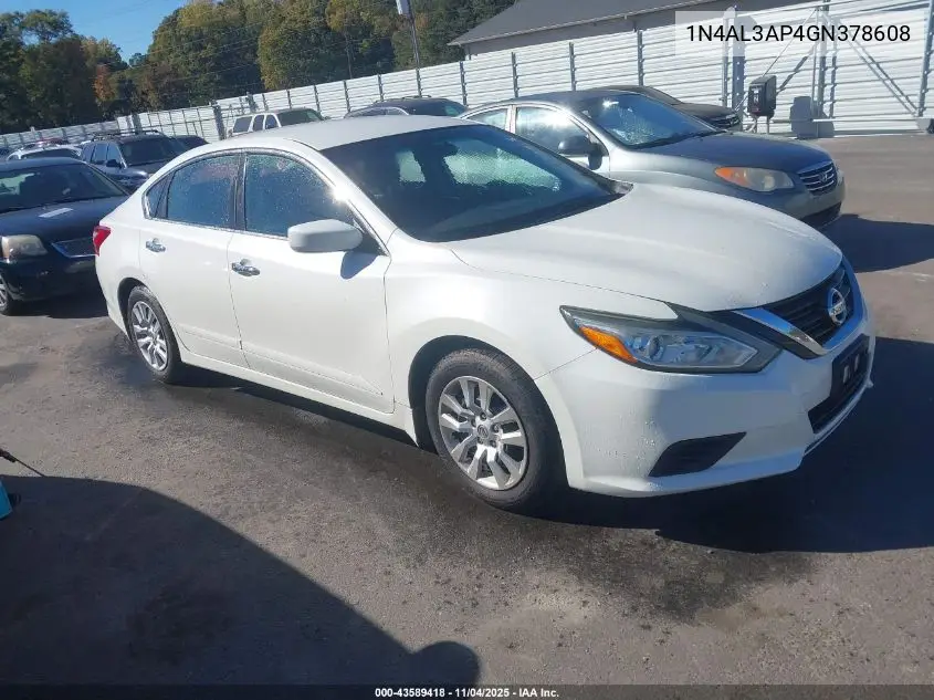 1N4AL3AP4GN378608 2016 Nissan Altima 2.5 S