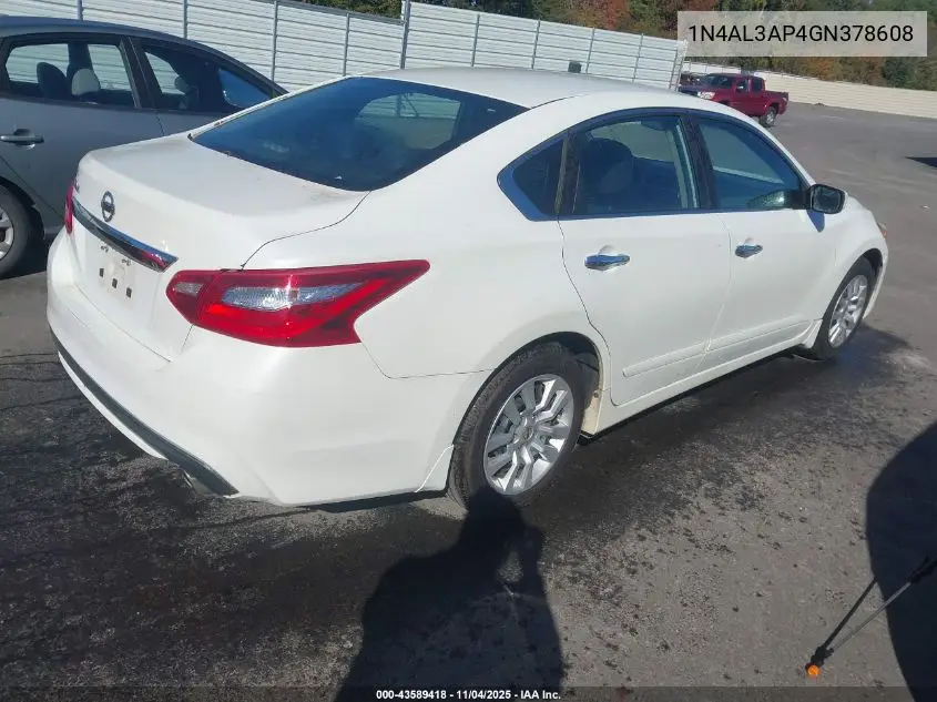 1N4AL3AP4GN378608 2016 Nissan Altima 2.5 S