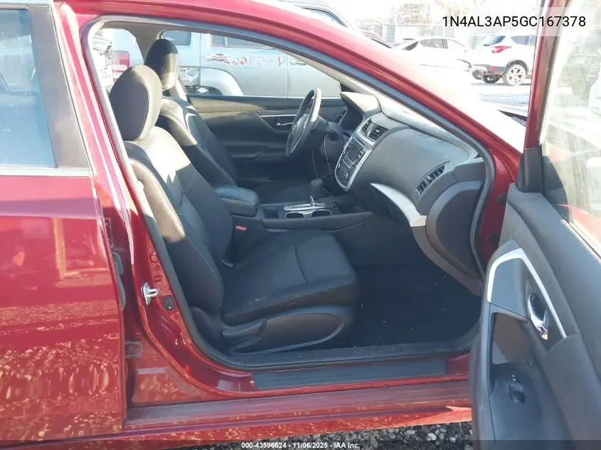 1N4AL3AP5GC167378 2016 Nissan Altima 2.5/2.5 S/2.5 Sl/2.5 Sr/2.5 Sv
