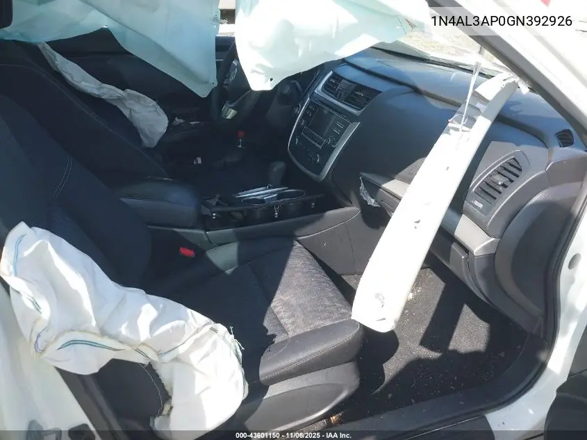 1N4AL3AP0GN392926 2016 Nissan Altima 2.5 S