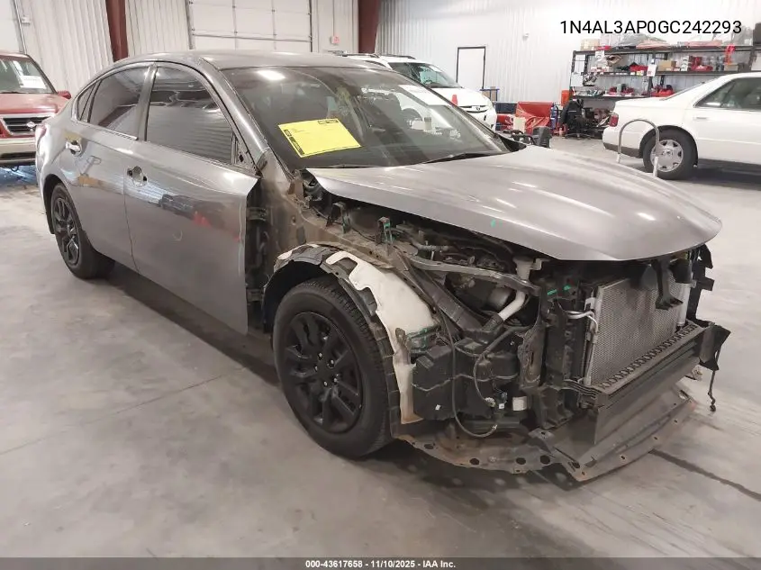 1N4AL3AP0GC242293 2016 Nissan Altima 2.5 S