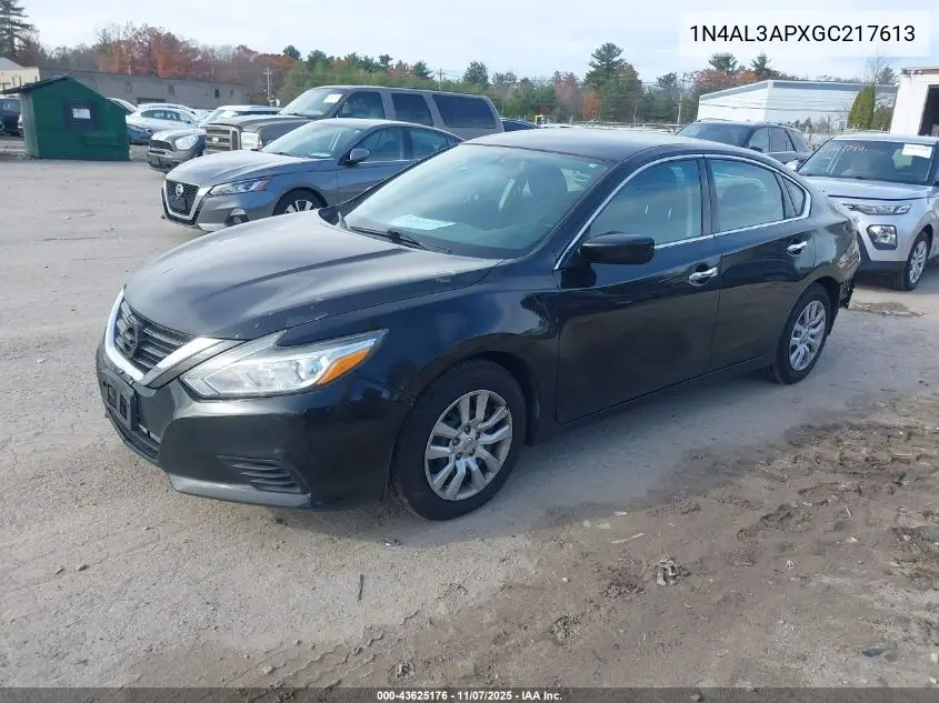 1N4AL3APXGC217613 2016 Nissan Altima 2.5/2.5 S/2.5 Sl/2.5 Sr/2.5 Sv