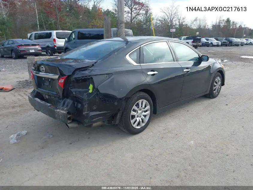 1N4AL3APXGC217613 2016 Nissan Altima 2.5/2.5 S/2.5 Sl/2.5 Sr/2.5 Sv