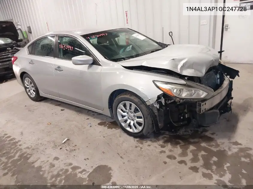 1N4AL3AP1GC247728 2016 Nissan Altima 2.5/2.5 S/2.5 Sl/2.5 Sr/2.5 Sv