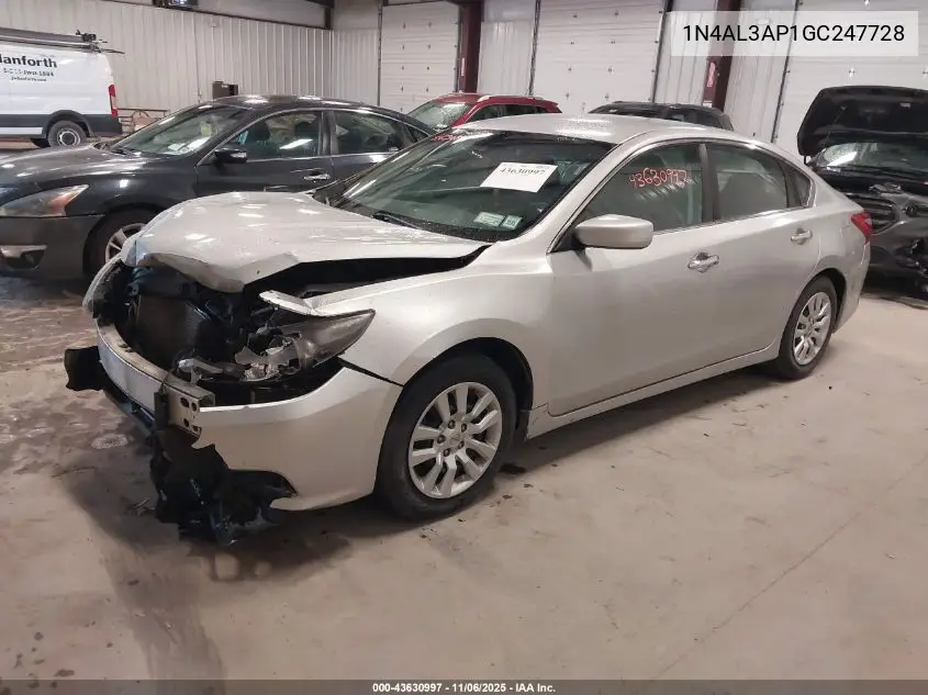 1N4AL3AP1GC247728 2016 Nissan Altima 2.5/2.5 S/2.5 Sl/2.5 Sr/2.5 Sv