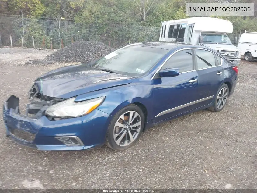 1N4AL3AP4GC282036 2016 Nissan Altima 2.5 Sr