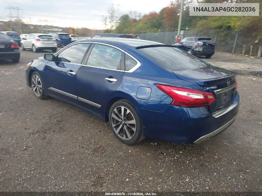1N4AL3AP4GC282036 2016 Nissan Altima 2.5 Sr