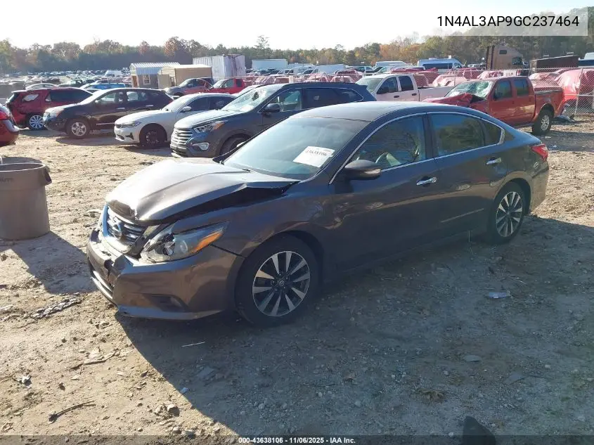 1N4AL3AP9GC237464 2016 Nissan Altima 2.5 Sl