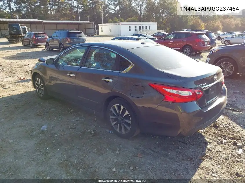 1N4AL3AP9GC237464 2016 Nissan Altima 2.5 Sl