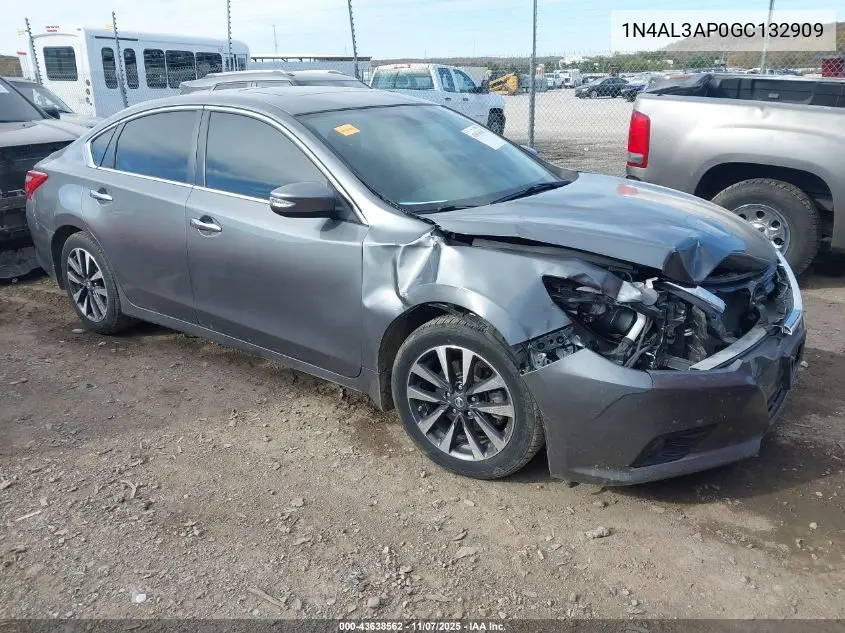 1N4AL3AP0GC132909 2016 Nissan Altima 2.5 Sv