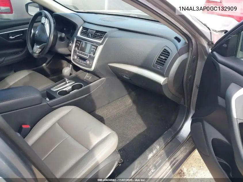 1N4AL3AP0GC132909 2016 Nissan Altima 2.5 Sv