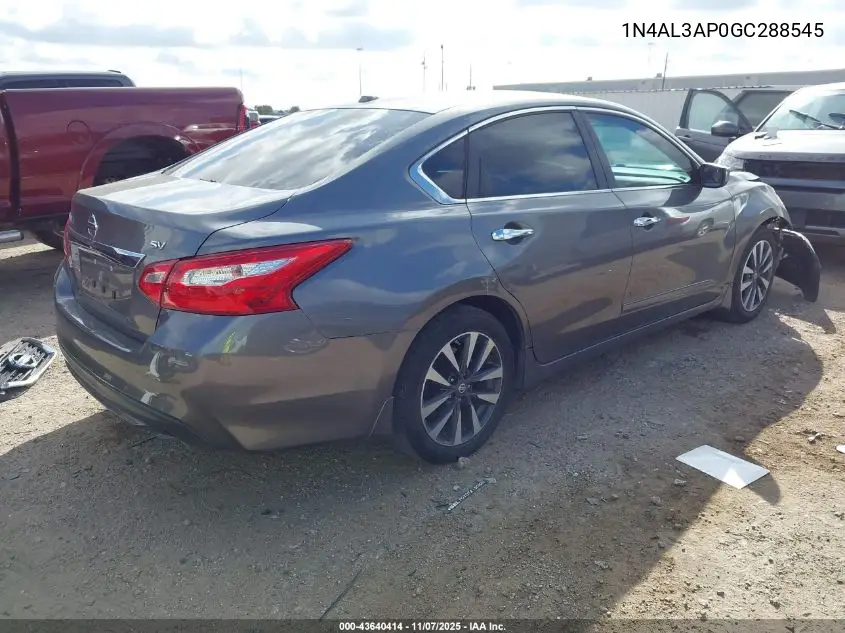 1N4AL3AP0GC288545 2016 Nissan Altima 2.5 Sv