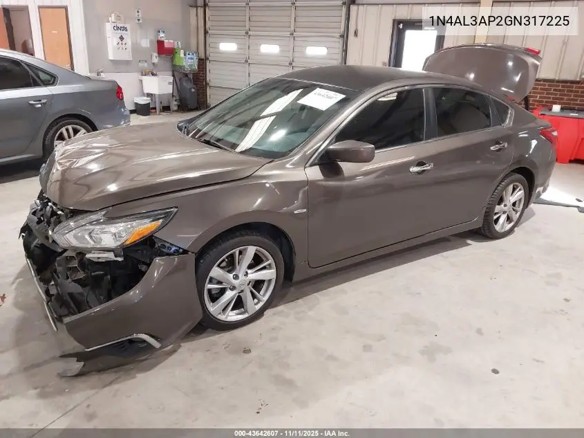 1N4AL3AP2GN317225 2016 Nissan Altima 2.5 S