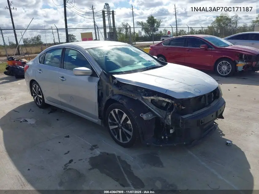 1N4AL3AP7GC171187 2016 Nissan Altima 2.5 Sr