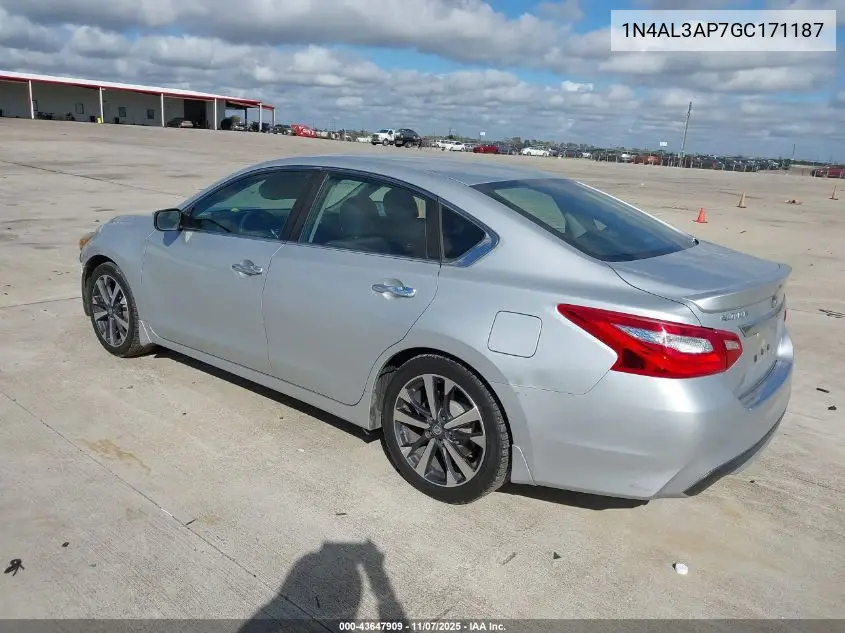 1N4AL3AP7GC171187 2016 Nissan Altima 2.5 Sr