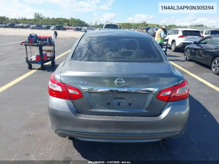 1N4AL3AP9GN305394 2016 Nissan Altima 2.5/2.5 S/2.5 Sl/2.5 Sr/2.5 Sv