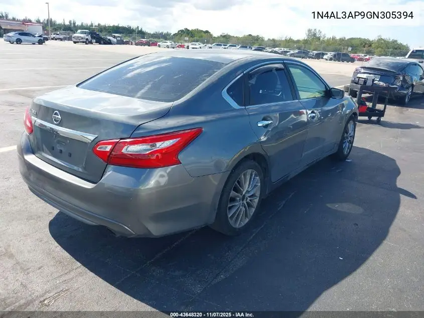 1N4AL3AP9GN305394 2016 Nissan Altima 2.5/2.5 S/2.5 Sl/2.5 Sr/2.5 Sv