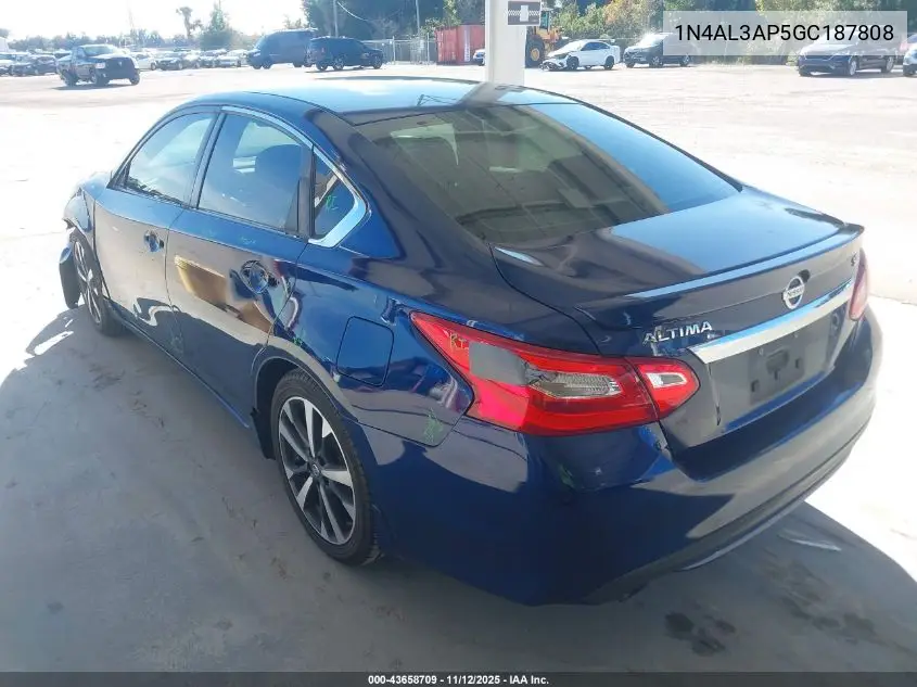 1N4AL3AP5GC187808 2016 Nissan Altima 2.5 Sr