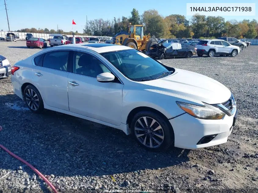 1N4AL3AP4GC171938 2016 Nissan Altima 2.5 Sl
