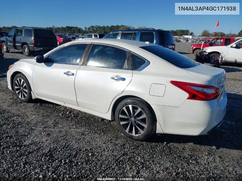 1N4AL3AP4GC171938 2016 Nissan Altima 2.5 Sl