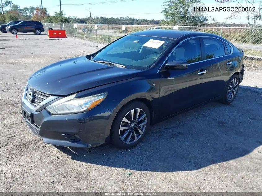 1N4AL3AP5GC260062 2016 Nissan Altima 2.5 S
