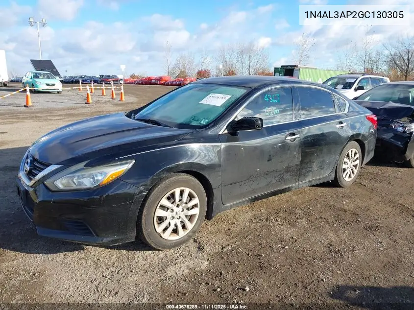 1N4AL3AP2GC130305 2016 Nissan Altima 2.5 S