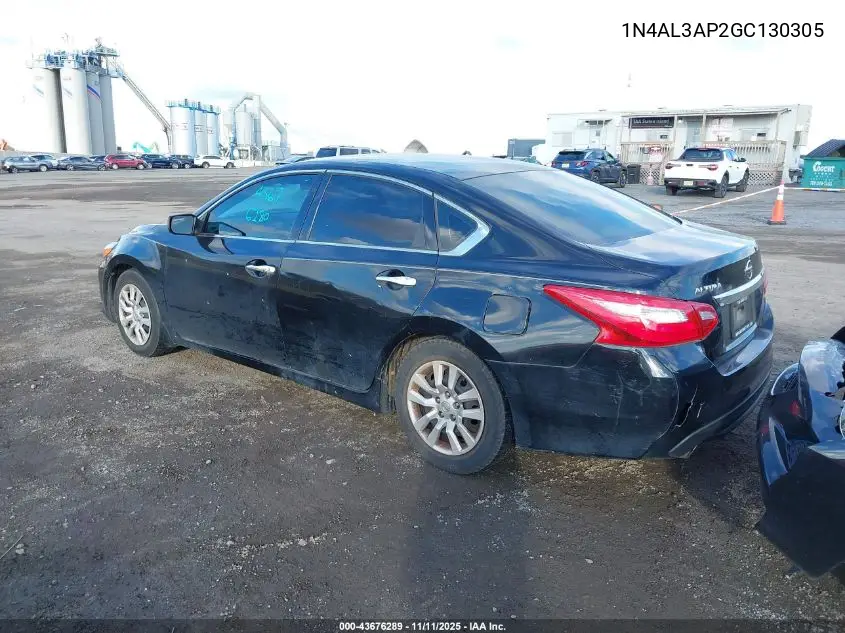 1N4AL3AP2GC130305 2016 Nissan Altima 2.5 S