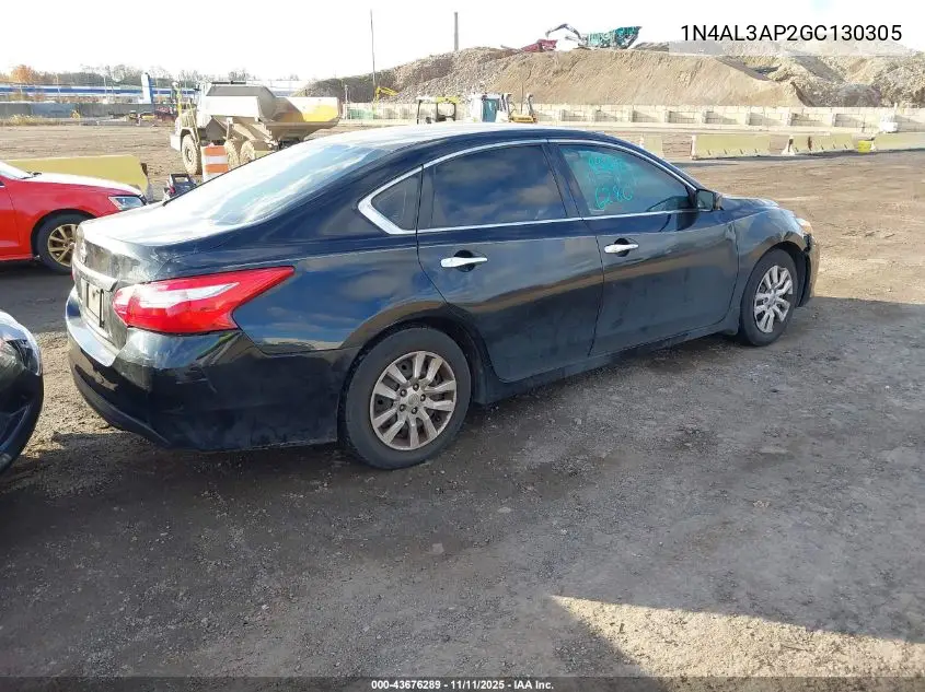1N4AL3AP2GC130305 2016 Nissan Altima 2.5 S