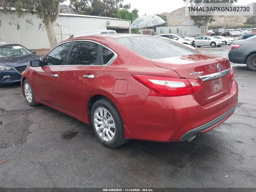 1N4AL3APXGN382730 2016 Nissan Altima 2.5 S