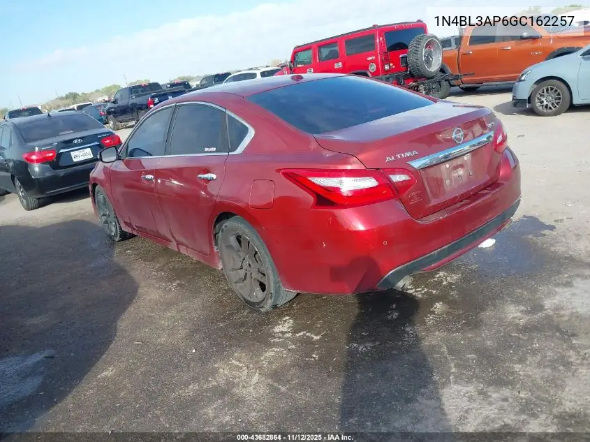 1N4BL3AP6GC162257 2016 Nissan Altima 3.5 Sl/3.5 Sr