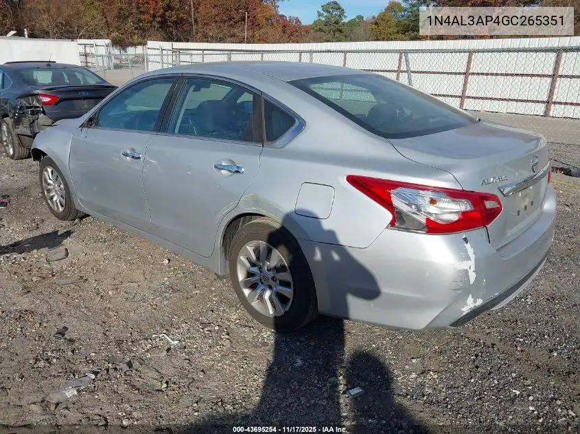 1N4AL3AP4GC265351 2016 Nissan Altima 2.5 S