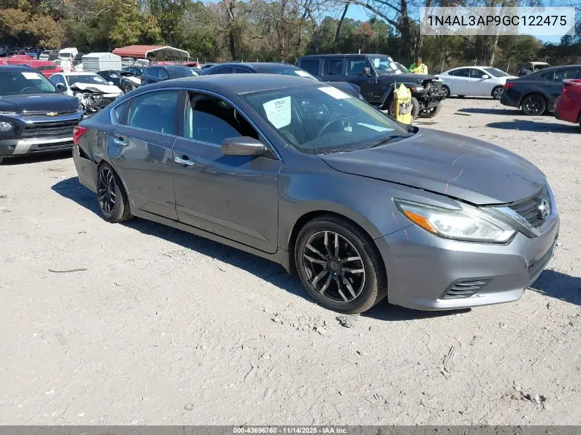 1N4AL3AP9GC122475 2016 Nissan Altima 2.5 S