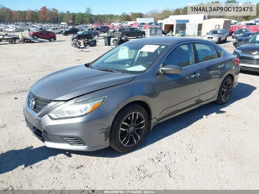 1N4AL3AP9GC122475 2016 Nissan Altima 2.5 S