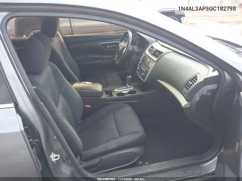 1N4AL3AP3GC182798 2016 Nissan Altima 2.5 Sv