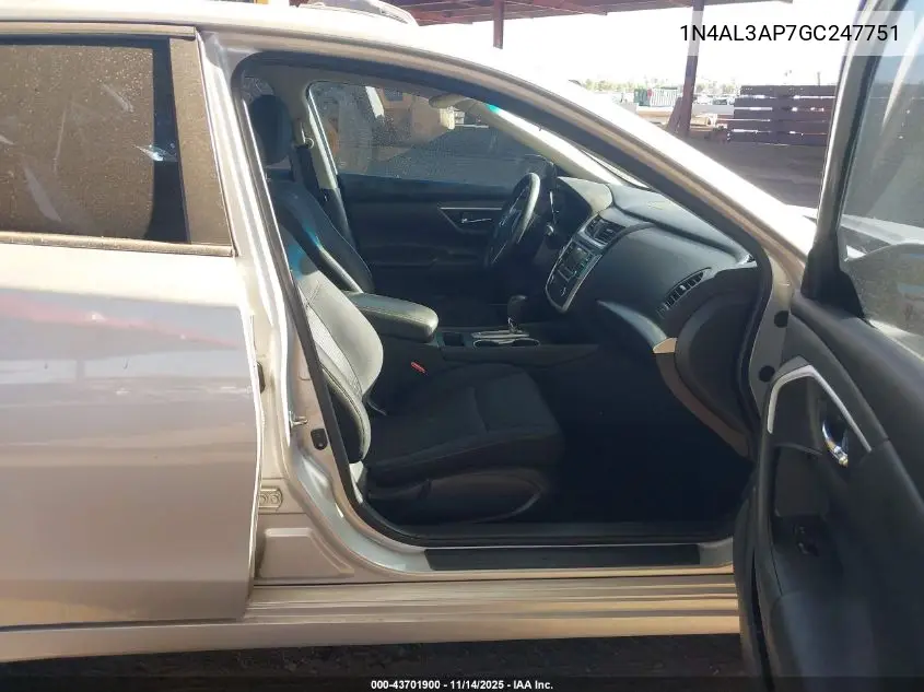 1N4AL3AP7GC247751 2016 Nissan Altima 2.5/2.5 S/2.5 Sl/2.5 Sr/2.5 Sv