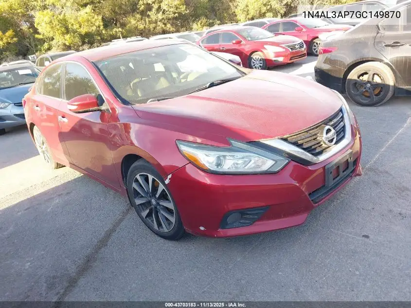 1N4AL3AP7GC149870 2016 Nissan Altima 2.5 Sl