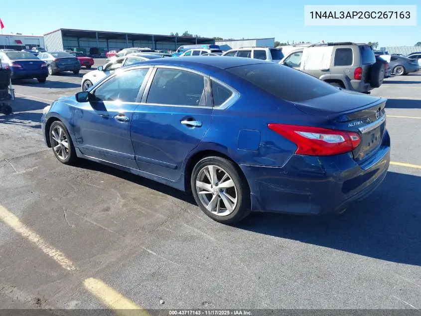 1N4AL3AP2GC267163 2016 Nissan Altima 2.5 Sr