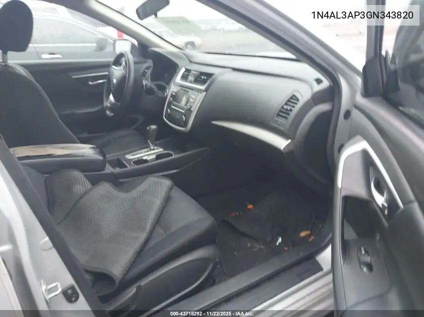 1N4AL3AP3GN343820 2016 Nissan Altima 2.5/2.5 S/2.5 Sl/2.5 Sr/2.5 Sv